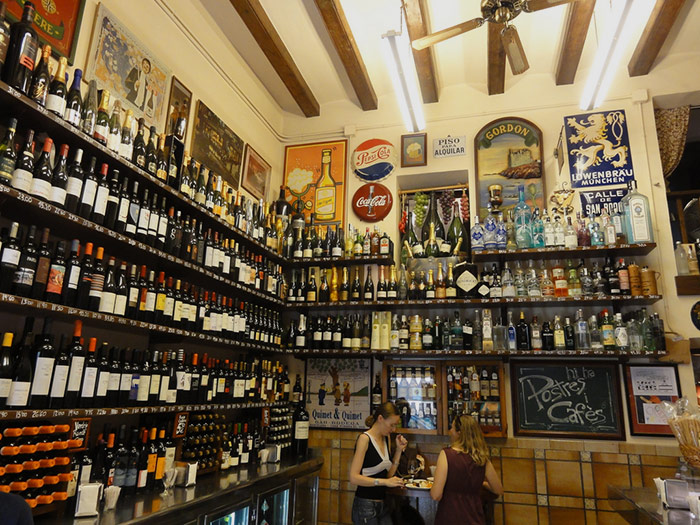 4 essential Bodegas in Barcelona: Montferry, Electricitat, E Marín, Quimet.