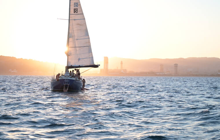 barcelona segelboot chartern