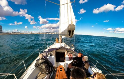 barcelona segelboot chartern